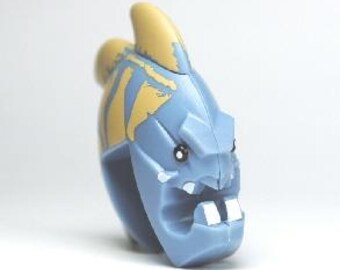 Lego Minifigure, Head, Modified Jawson with Fins and Teeth Pattern