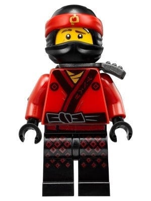 Lego MINIFIGURE Ninjago Kai the LEGO Ninjago Movie Pearl Dark Gray Katana Holder Etsy Canada