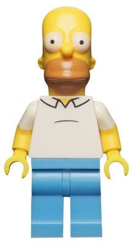Lego MINIFIGURE Homer Simpson