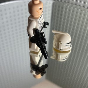 Lego Star Wars MINIFIGURE Clone Trooper Clone Wars /w Blaster image 8