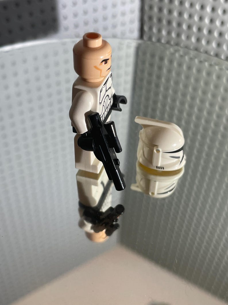 Lego Star Wars MINIFIGURE Clone Trooper Clone Wars /w Blaster image 8