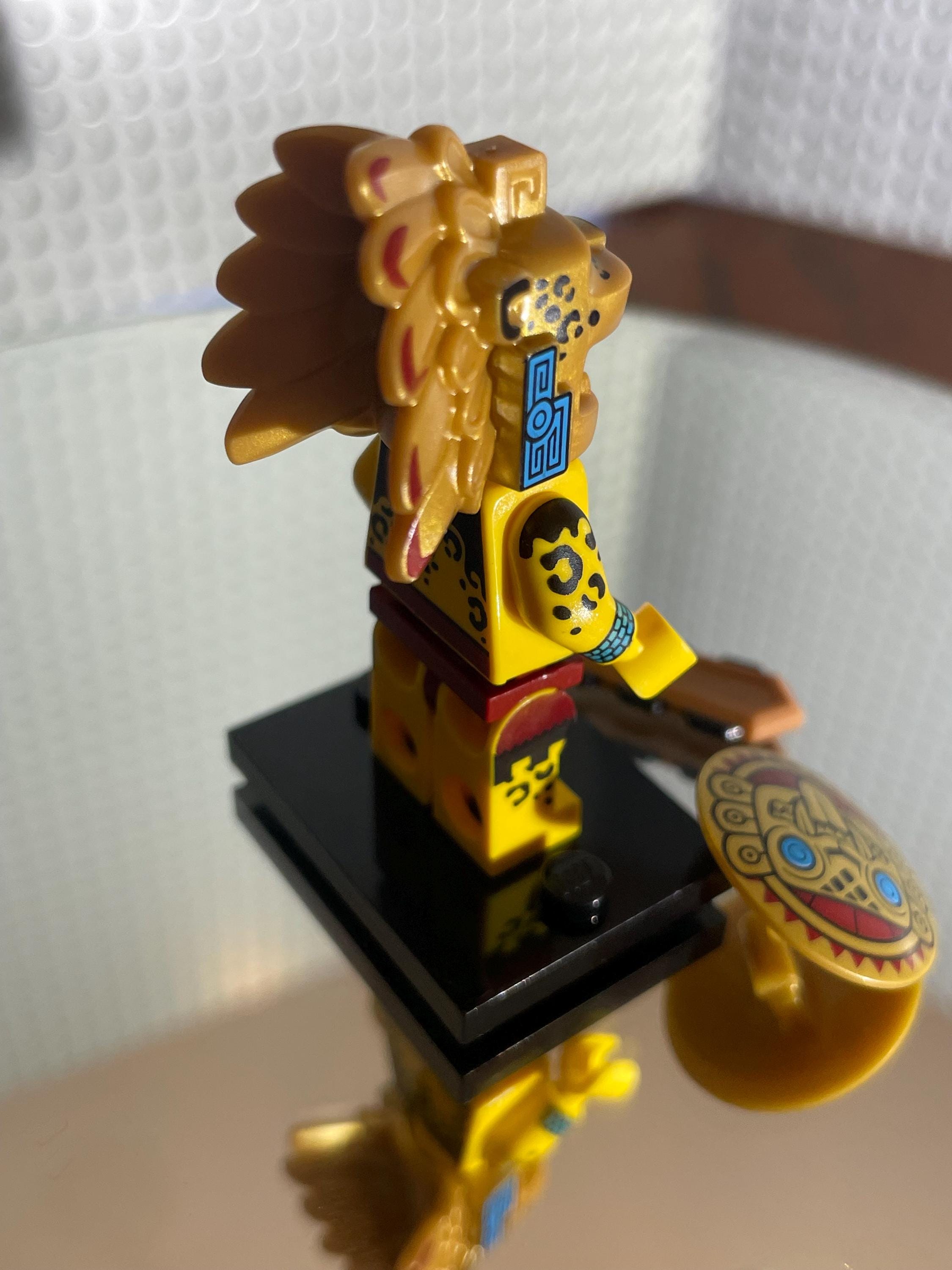 Lego MINIFIGURE Jaguar Aztec Warrior Ancient Warrior Etsy