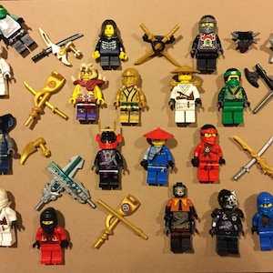 Lego ninjago figures sale