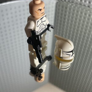 Lego Star Wars MINIFIGURE Clone Trooper Clone Wars /w Blaster image 7