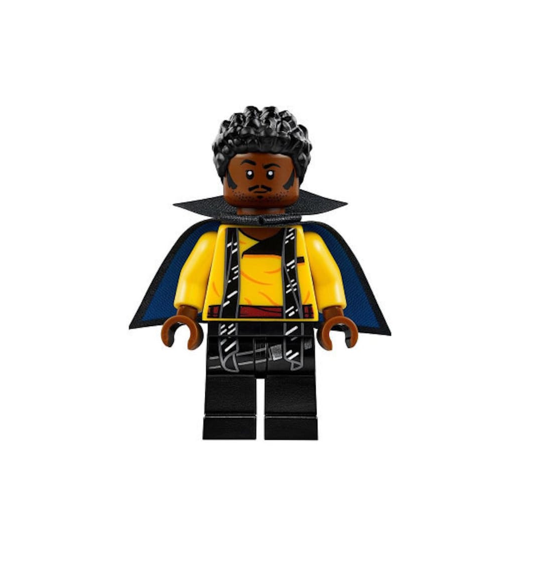 Lego Star Wars MINIFIGURE Lando Calrissian Young short Cape With Collar Etsy