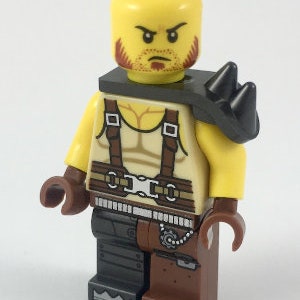 Lego MINIFIGURE The Barbarian Mad Maddox, Monster Hunter The LEGO Movie 2 apocalypse