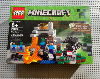 LEGO Minecraft The Cave 21113 Retired! New Original Packaging Shelf Wear