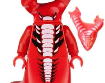 Lego MINIFIGURE Ninjago Two Headed Snake Fangtom General - Etsy