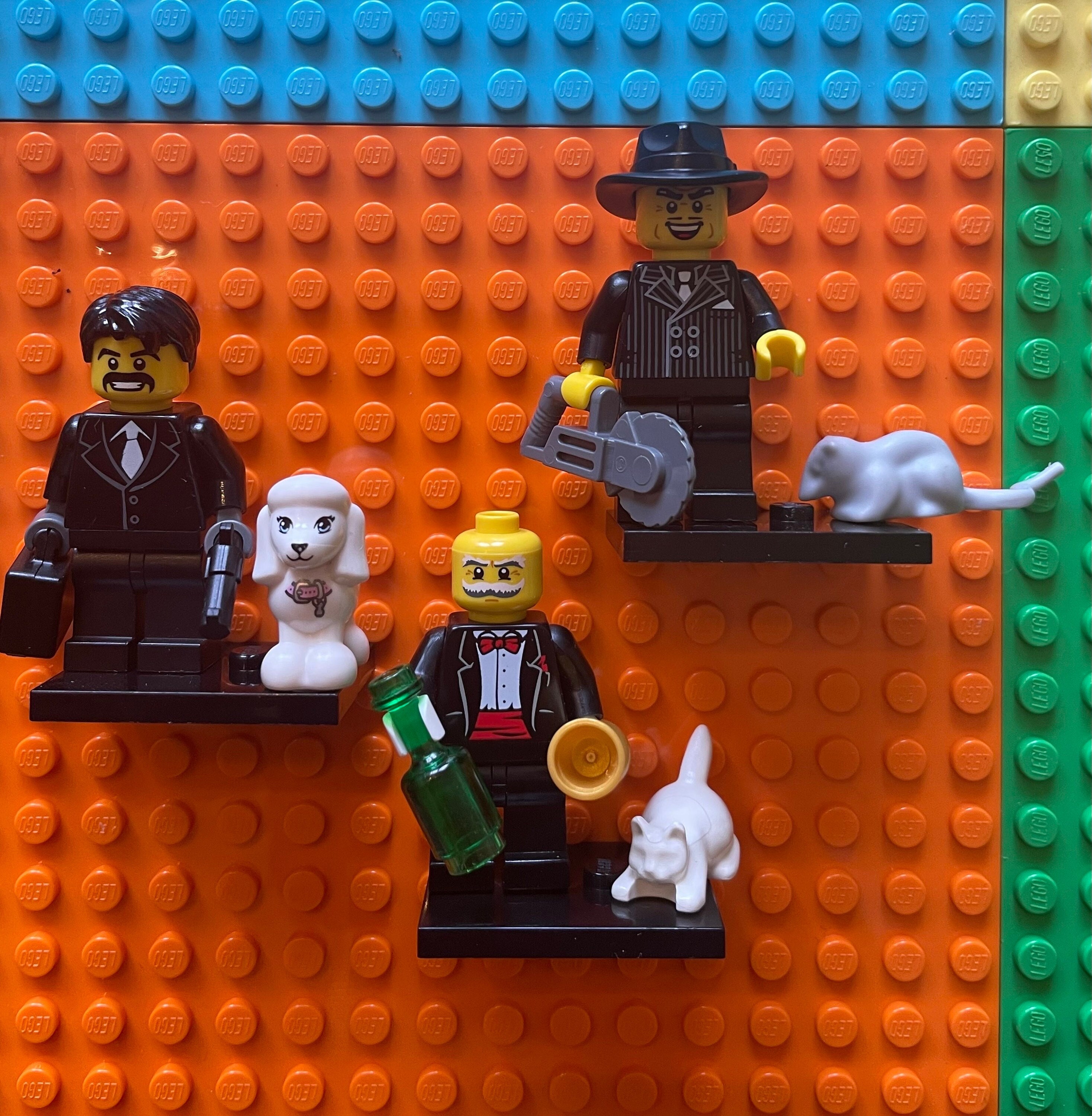 Lego MINIFIGURE Mafioso Mafia Gangster Don Bad Boys Suit Goons Squad w Gear Dog Cat Rat Etsy