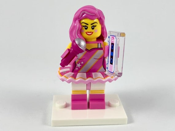 Lego MINIFIGURE femmina Candy Rapper super star