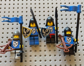 Vintage Lego MINIFIGURE Fantasy Era Castle Black Falcons Army Builder