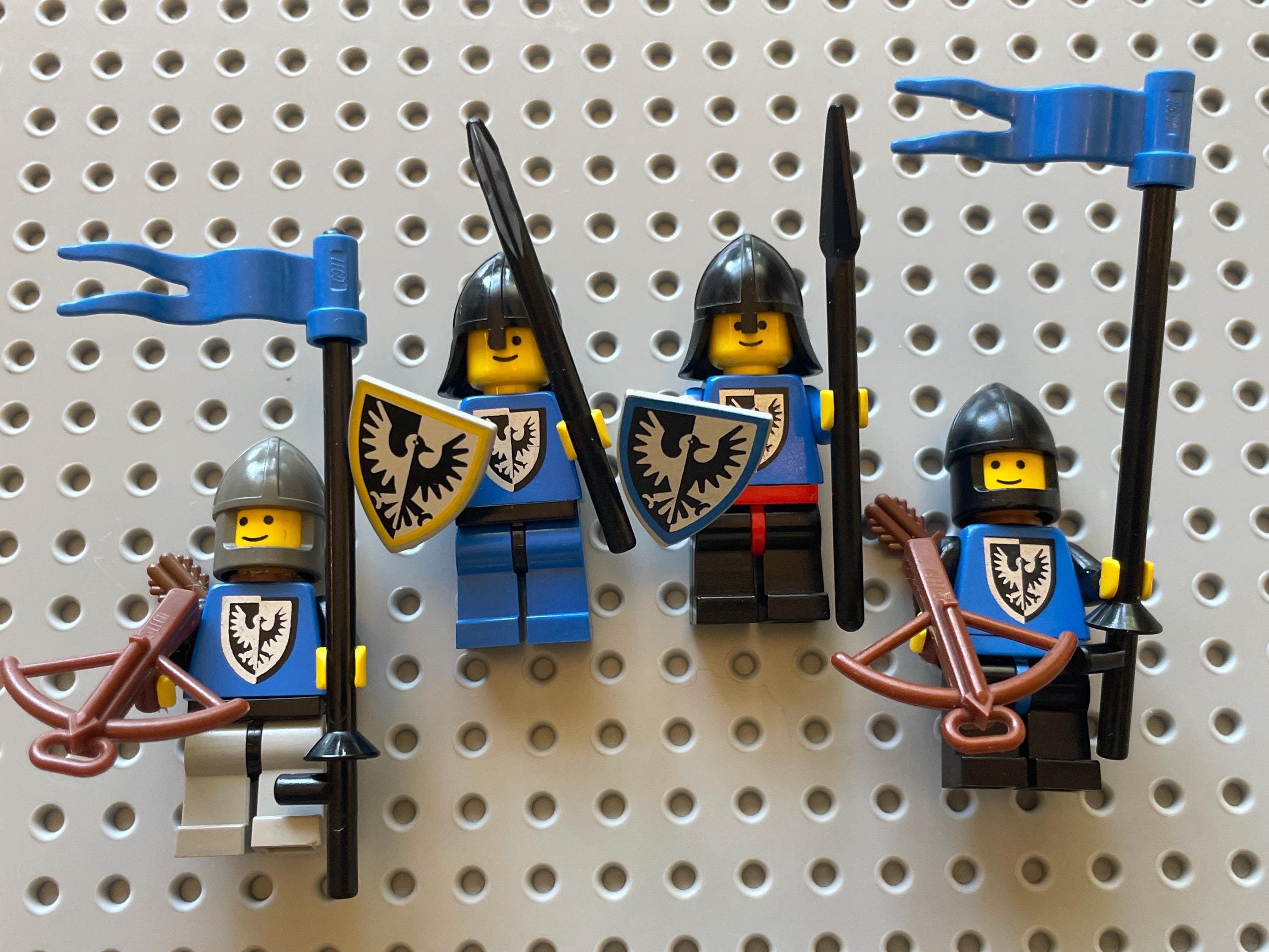 Lego Castle Minifigures Medieval Knights 6102 Lego Vintage Lego
