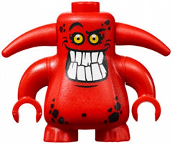 Vintage Lego MINIFIGURE halloween Little Devil Demon Monster Scurrier 10 Teeth