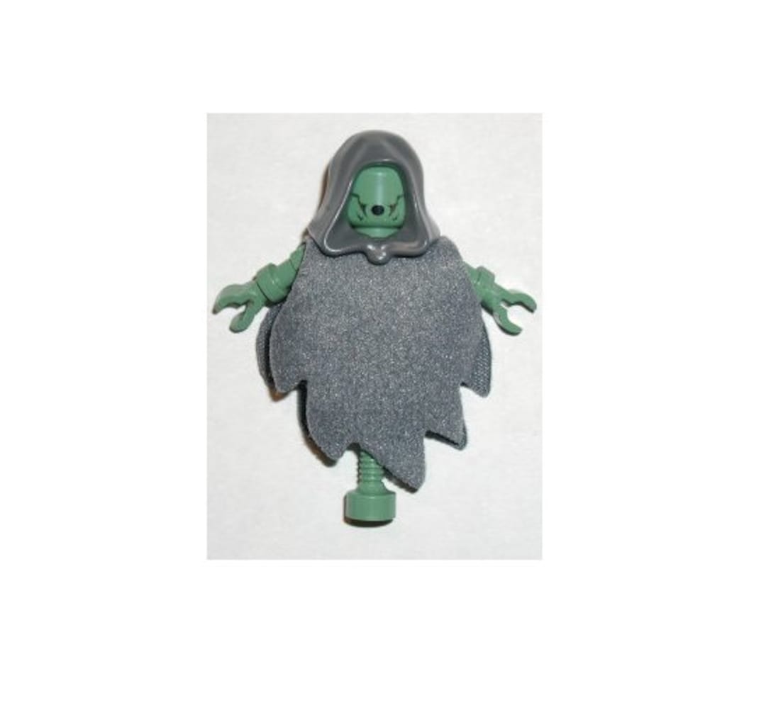 Lego MINIFIGURE Dementor Sand Green With Dark Gray Shroud Etsy Canada