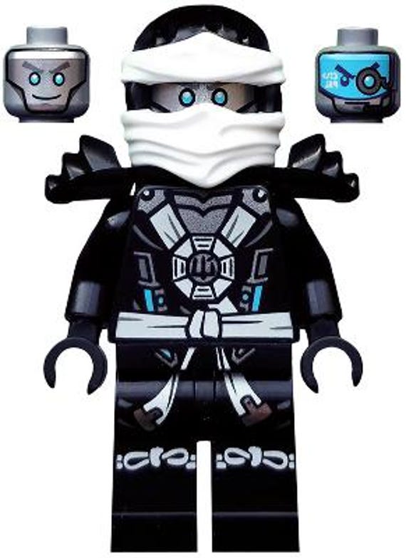 Lego MINIFIGURE Ninjago Halloween Zane (deepstone Armor