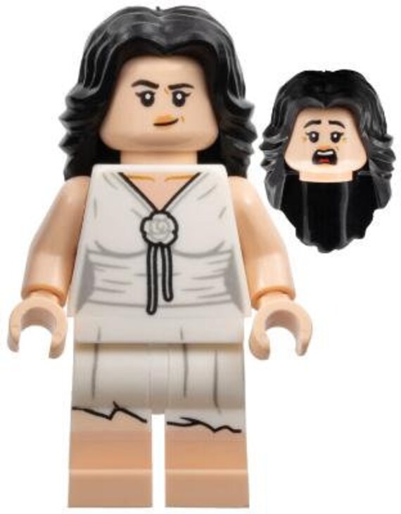 Lego MINIFIGURE LEGO Indiana Jones Last Crusade Marion Ravenwood White Tattered Dress Etsy