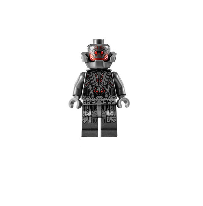 Lego MINIFIGURE Ultron Prime MARVEL Robotic Villain Etsy