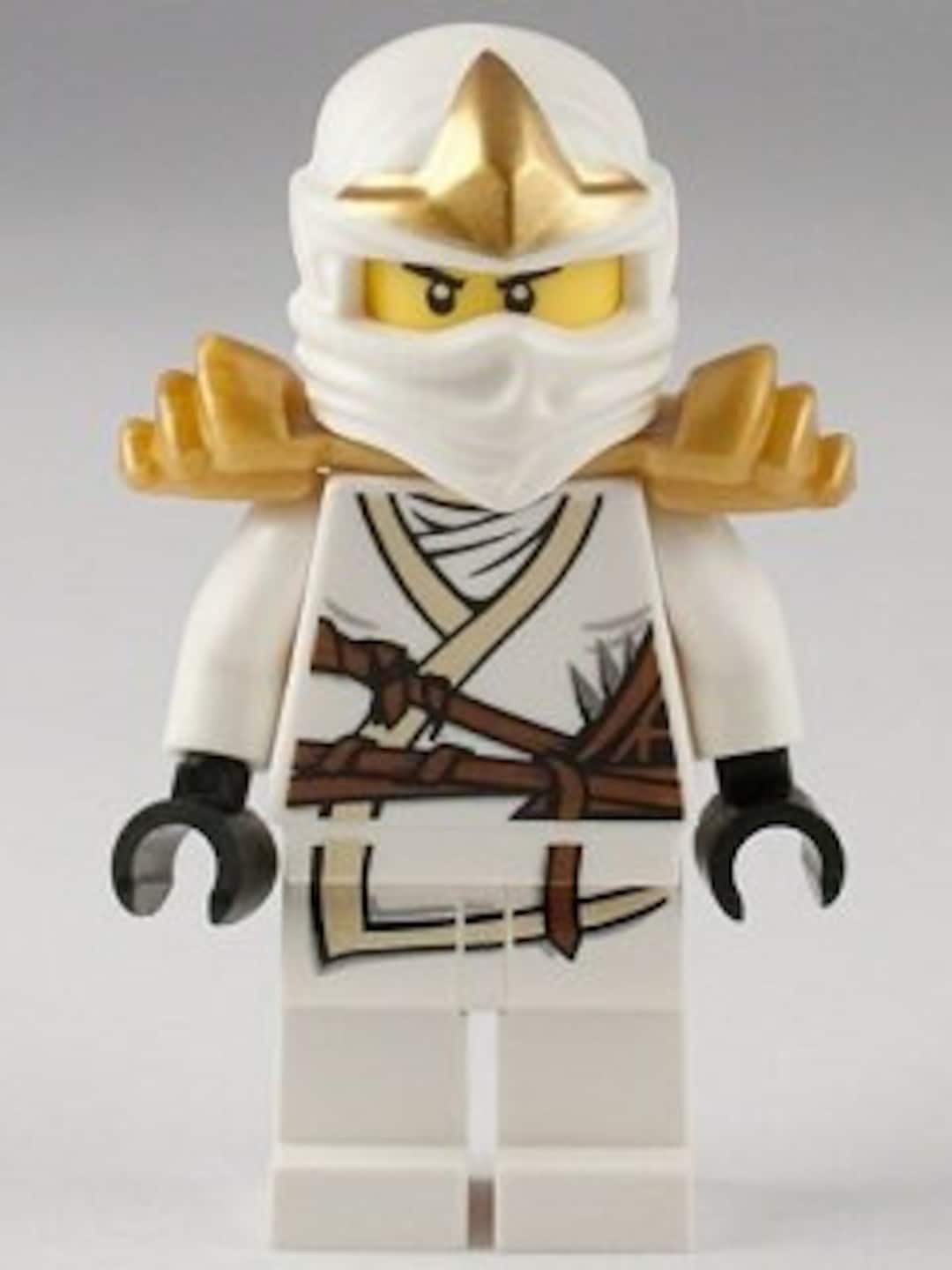 Lego MINIFIGURE Ninjago Zane ZX Shoulder Armor - Etsy