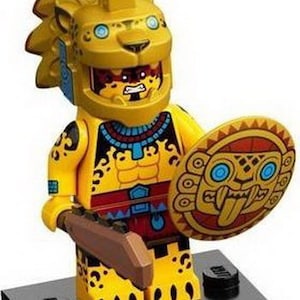Lego MINIFIGURE Jaguar Aztec warrior Ancient Warrior