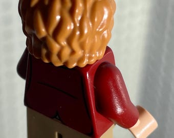 Lego MINIFIGURE Hobbit Lord of the Rings Bilbo Baggins Dark Red Coat Etsy UK