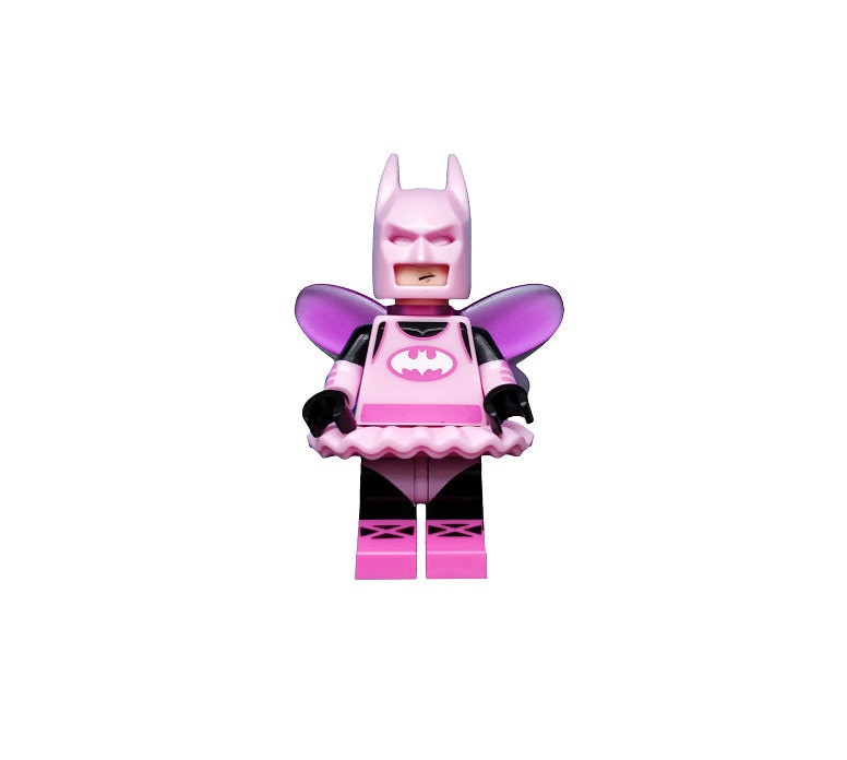 lego batman pink dress Batgirl Pink Power - Genuine LEGO Minifigure // 2017 Animated the Batman Movie Version Bat Girl Suit With Cape and Batarang Barbara Gordon