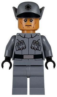 Lego Star Wars MINIFIGURE First Order Officer Lieutenant Captain