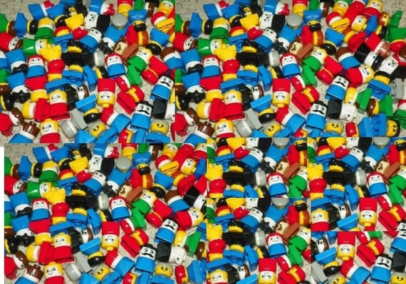 5 Pounds Lego Lot bricks pieces /& part bricks tile BONUS 5 mini-figs 100/%