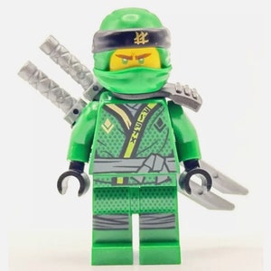 Lego MINIFIGURE Ninjago Lloyd - Sons of Garmadon, Scabbard /w Swords