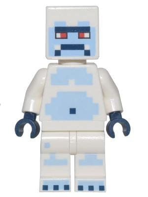 Mini Yeti Minecraft Lego MINIFIGURE Minecraft Yeti - Etsy