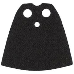 Lego Minifigure Cape Cloth, Standard - Traditional Starched Fabric - 4.0cm Height
