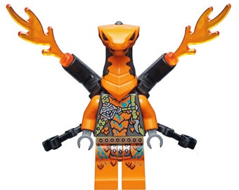 Lego MINIFIGURE Ninjago Monster halloween Zombie Cobra Mechanic - Drills