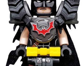 Lego Batman 70840 Tattered Cape Tire Armor The LEGO Movie 2 Minifigure