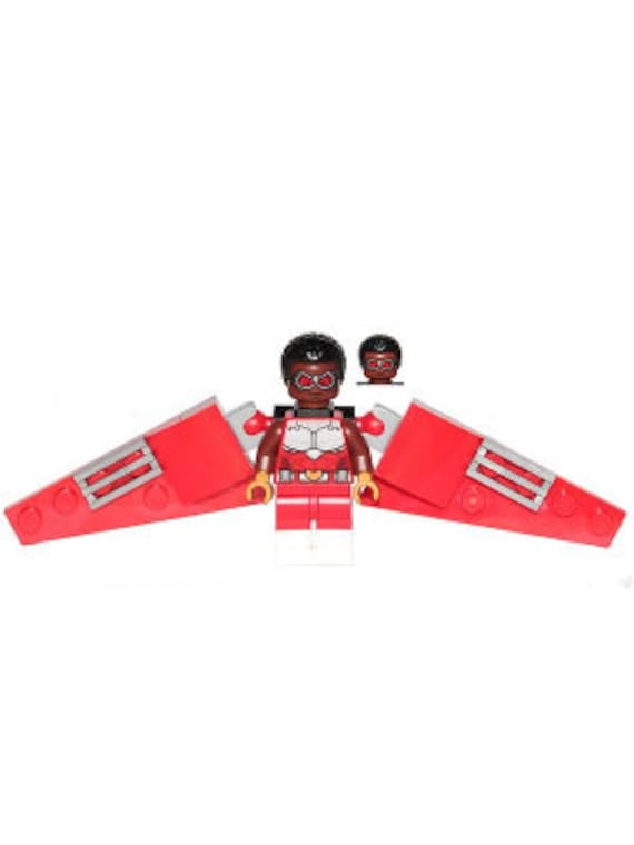 Lego marvel falcon minifigure sale