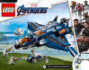 Lego 76126 marvel super heroes avengers ultimate quinjet hotsell