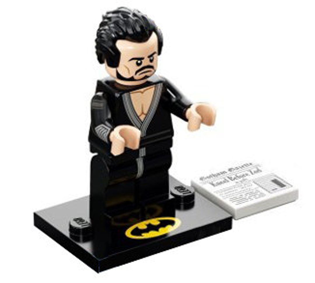Lego MINIFIGURE General Zod Version 2 Black Silk Pajamas the LEGO