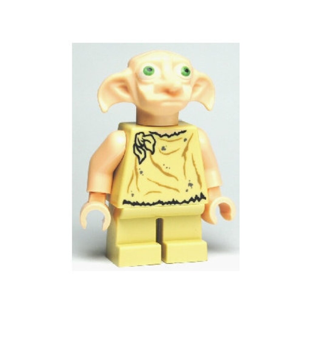 Lego MINIFIGURE Potter Dobby elf Light Flesh - Etsy Israel
