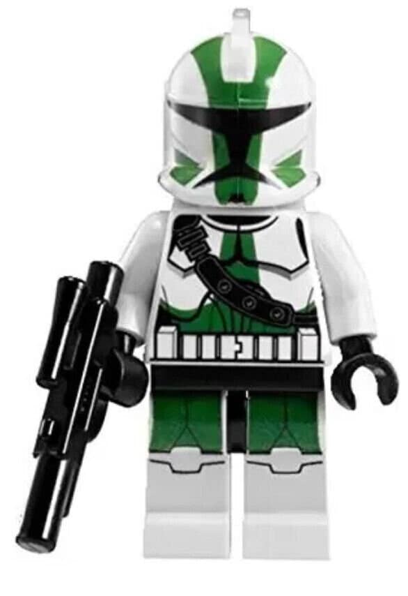 Lego Star Wars MINIFIGURE Clone Trooper Commander Gree 41st Elite Corps phase 1 Large Eyes Etsy UK