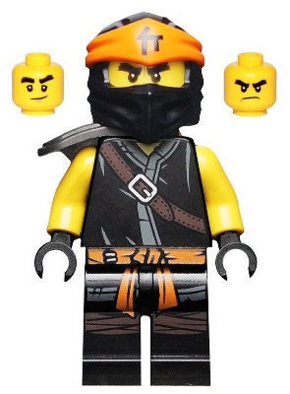 Lego MINIFIGURE Ninjago Cole Secrets of the Forbidden Spinjitzu Etsy Canada