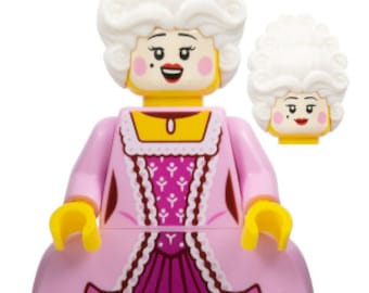 Lego Minifigure Lady of the Court Castle Rococo Aristocrat