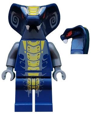 Lego MINIFIGURE Halloween Snake Ninjago Slithraa
