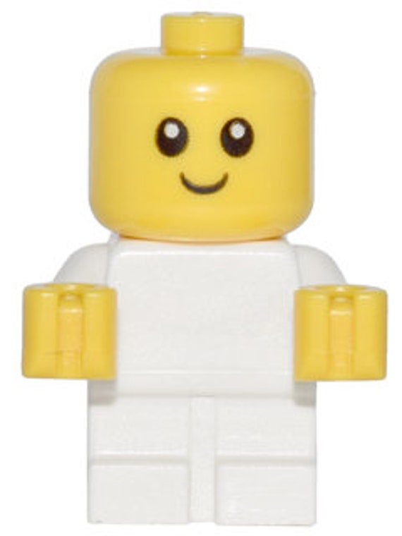 LEGO - Bébé - Corps blanc avec mains jaunes
