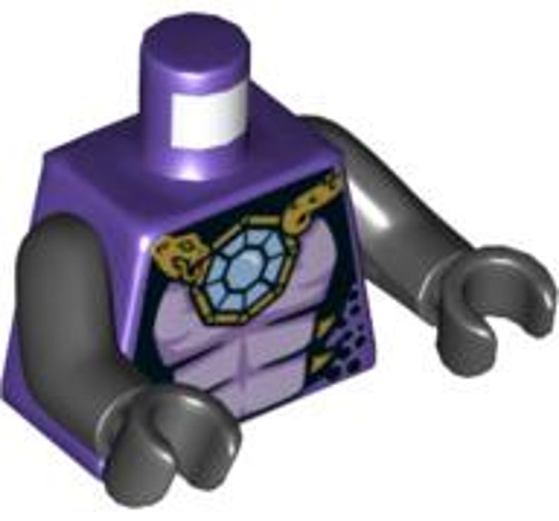 Pythro Lego MINIFIGURE Ninjago Pythor Chumsworth - Purple With Lavender Legacy ...