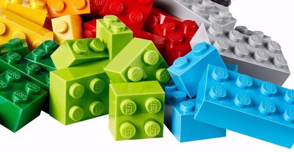 Lego 200 Bulk only BRICKS BLOCKS lot Mixed Sizes 100 Lego All Etsy