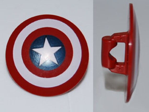 Lego MINIFIGURE Captain America Space Captain America w Shield Etsy UK