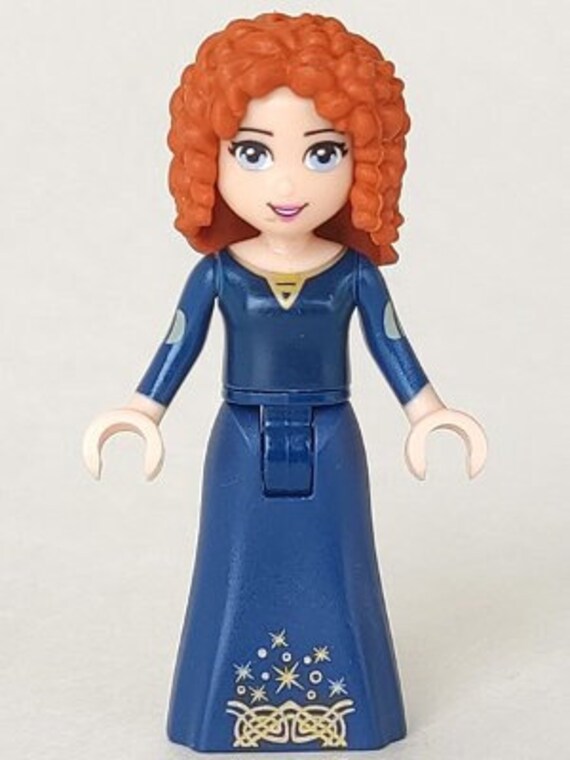 Lego MINIFIGURE Disney Merida Etsy