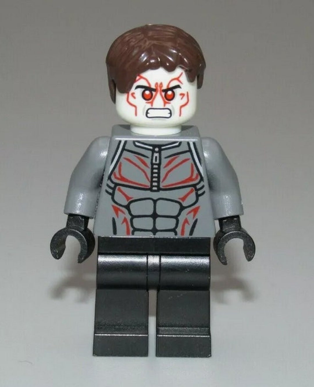 Lego MINIFIGURE Super Villain Merc Soldier Extremis Extremist Soldier of Fortune Etsy