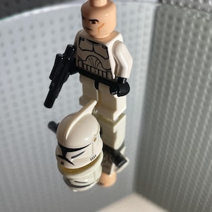 Lego Star Wars MINIFIGURE Clone Trooper Clone Wars /w Blaster image 9