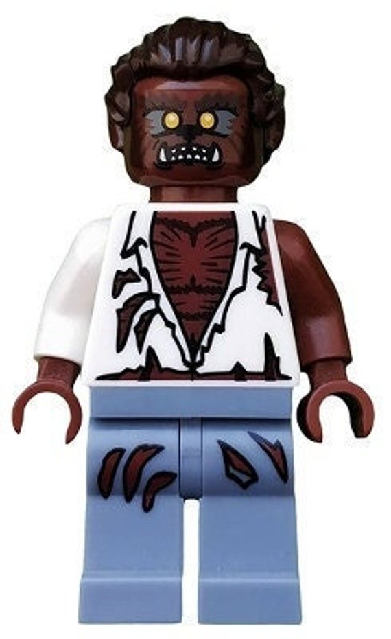 Lego MINIFIGURE Werewolf Halloween Monster Etsy Singapore