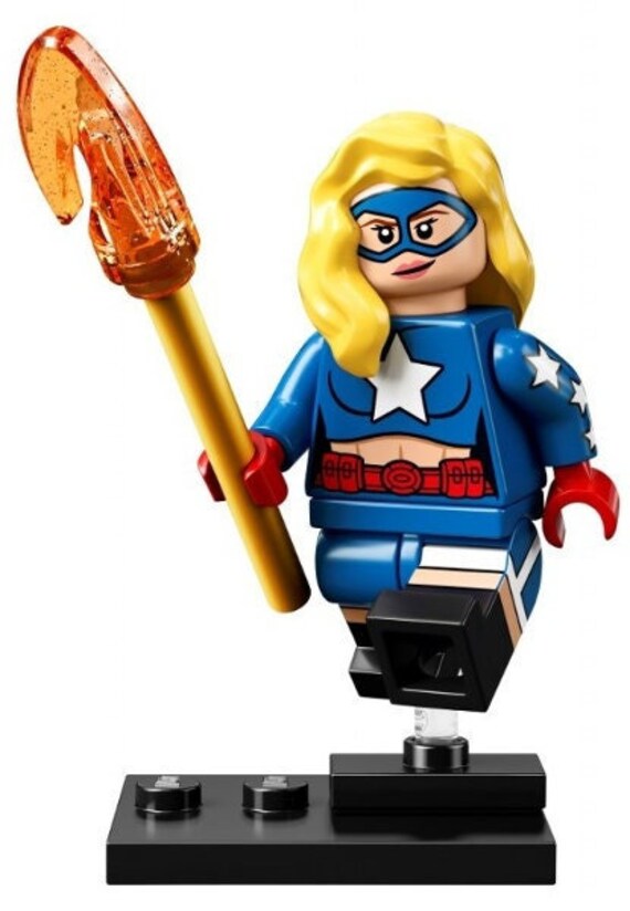 Lego MINIFIGURE Blonde female Stargirl DC Super Hero