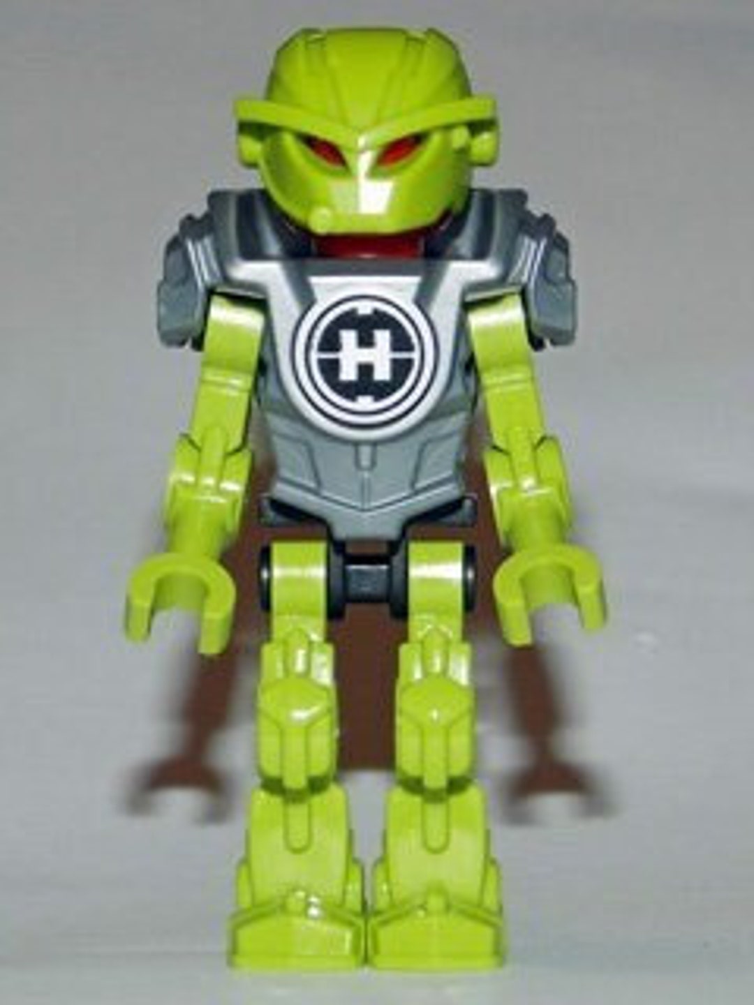 LEGO Minifigure Hero Factory Mini - Breez - Flat Silver Armor